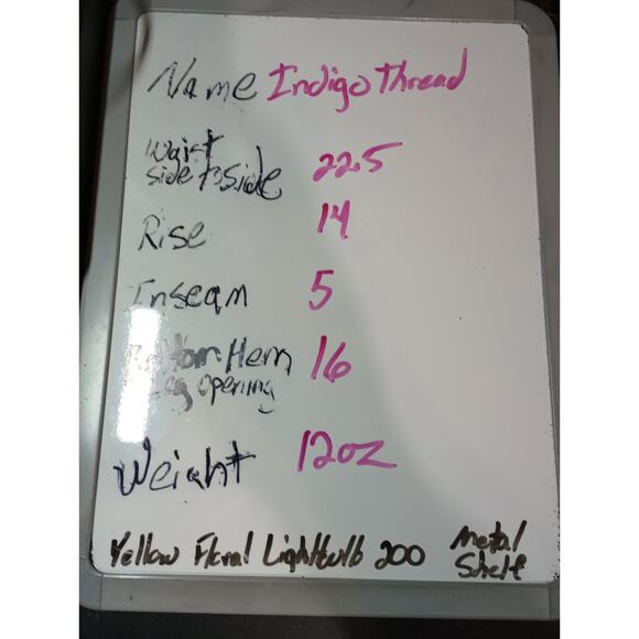 Indigo‎ Threads Shorts Ladies 3xl Pink Tie Dye Denim - Picture 5 of 5